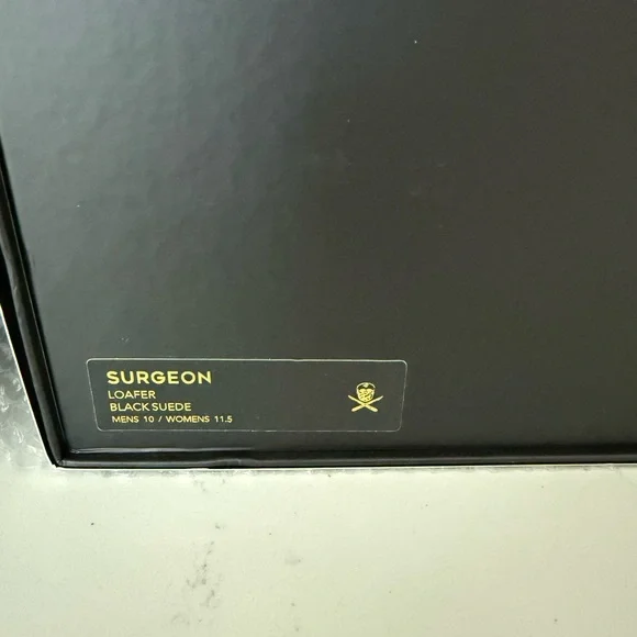 The Shoe Surgeon Black Suede Men's Loafers NWT - Picture 5 of 6